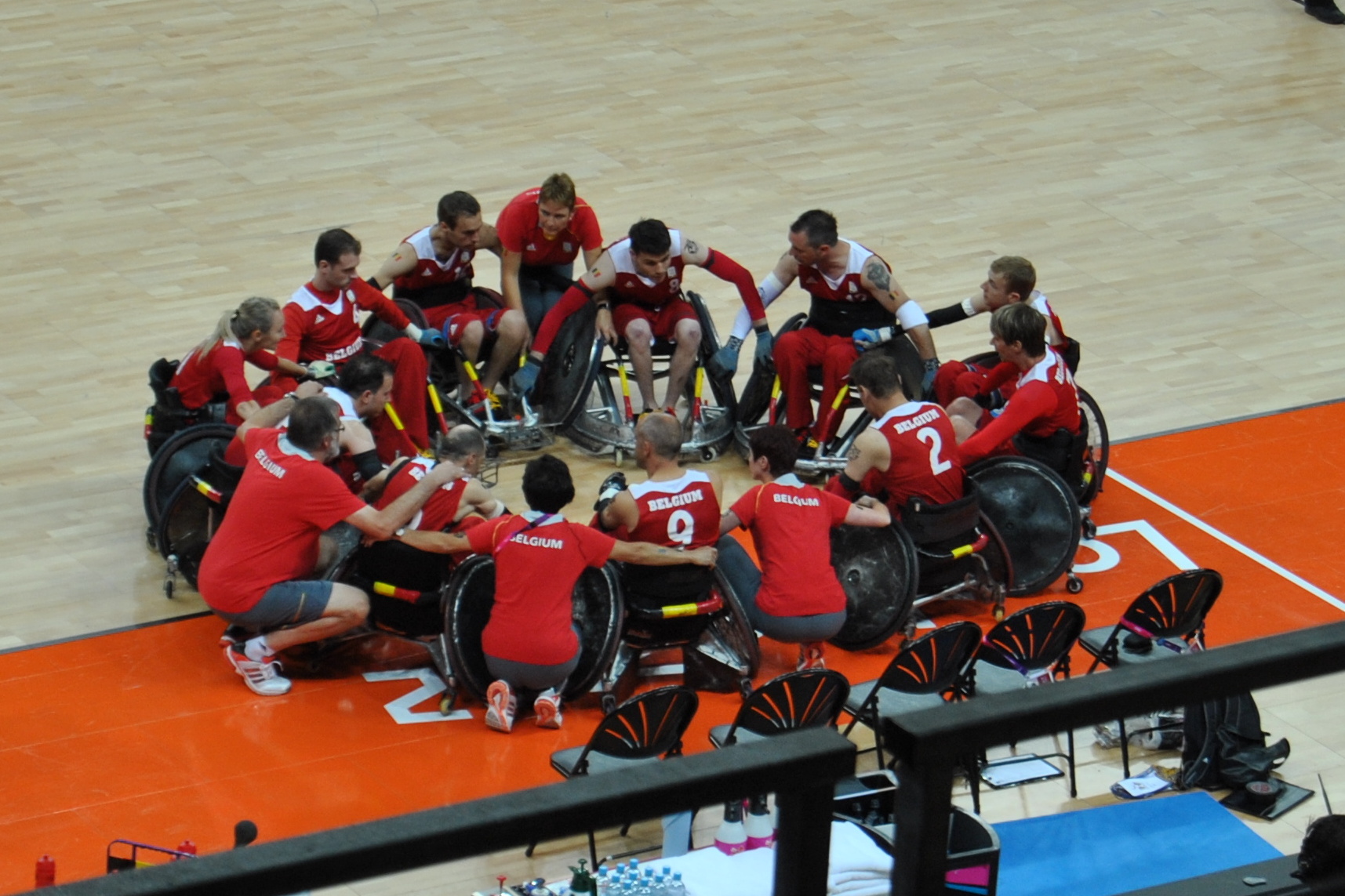 "Tous ensemble en Basket fauteuil" de Stéphanie Leroy (Prix des valeurs Olympiques)