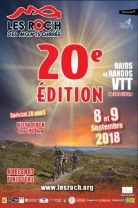 AFFICHE OFFICIELLE 20ème ROC'H DES MONTS D'ARREE VTT - 8 et 9 sept 2018 (4)