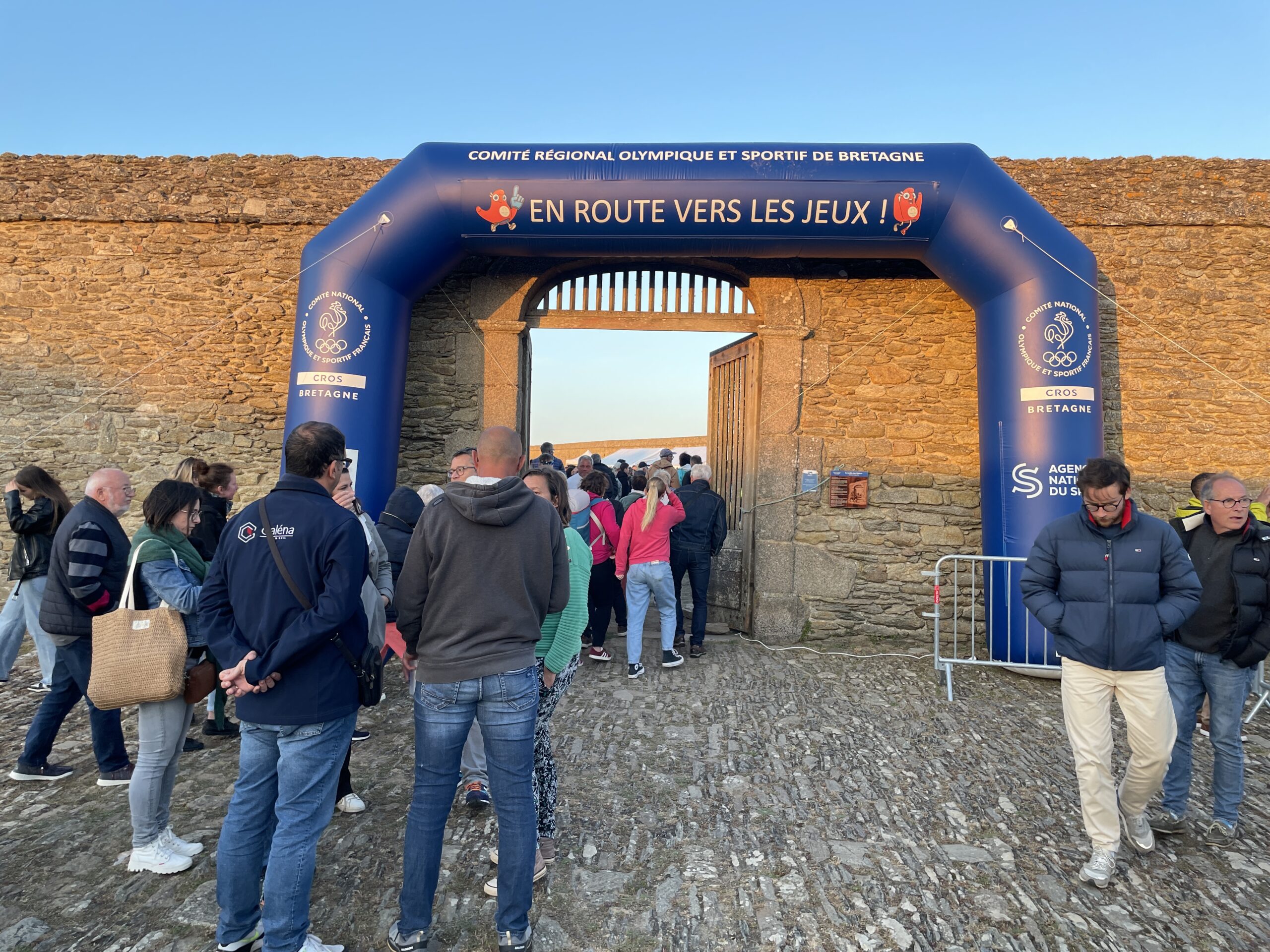 Le Relais de la Flamme Olympique en bretagne se termine dans le Finistère !